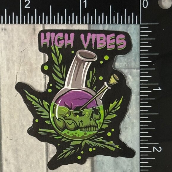 🌀10/$10🌀 Psychedelic 420 Reusable Waterproof Vinyl Sticker Decal - Picture 1 of 1
